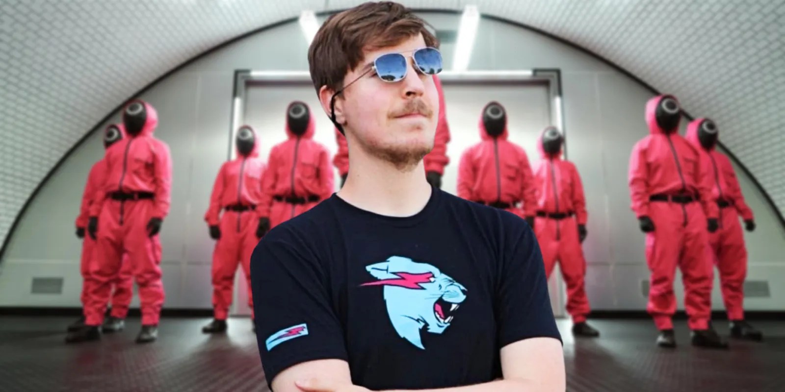 YouTuber Mr. Beast Shares Images From His RealLife Squid Game Set
