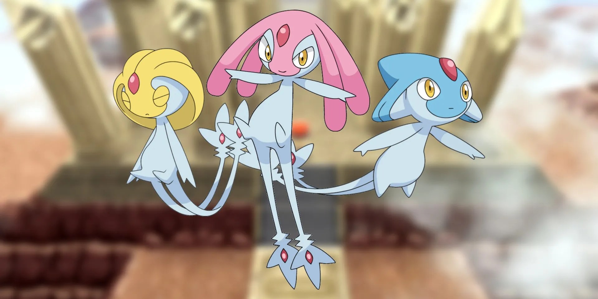 Pokémon BDSP Mesprit, Azelf, & Uxie Locations & Catch Tips