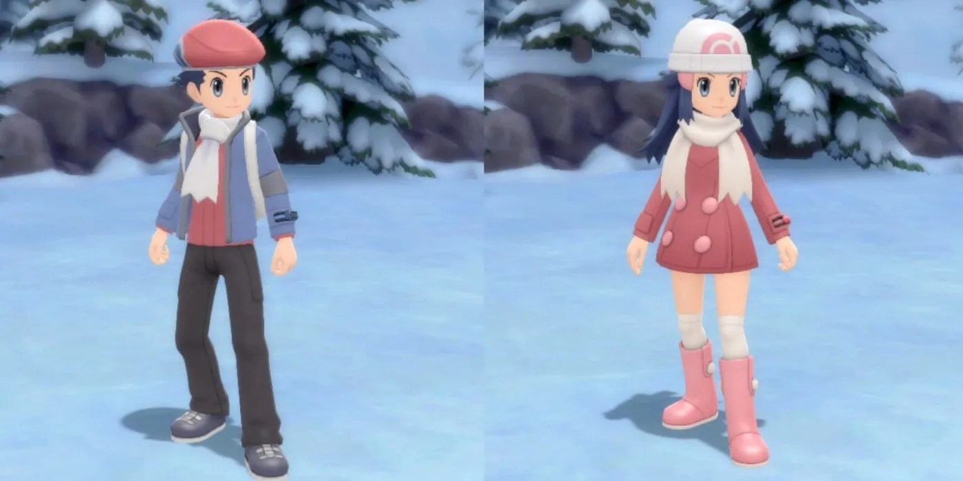 Pokémon Unlockable Outfits In Brilliant Diamond & Shining Pearl