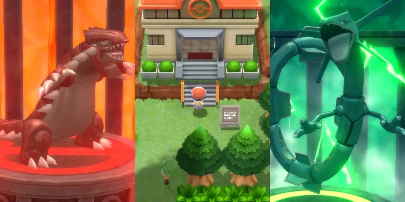 Pokémon BDSP How To Find (& Catch) Groudon, Kyogre, and Rayquaza