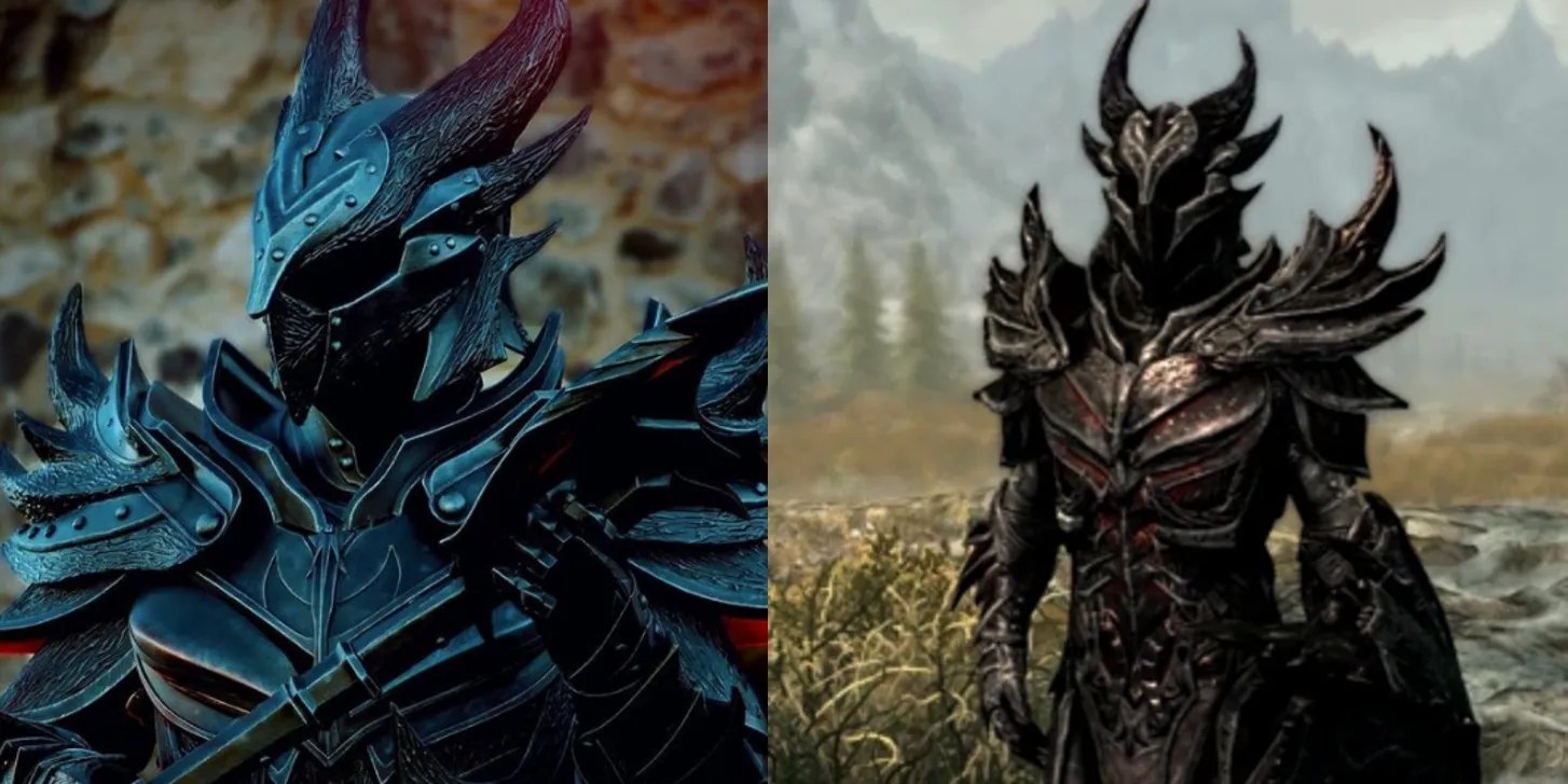 Skyrim Daedric Armor Cosplay Mistaken for Screenshot