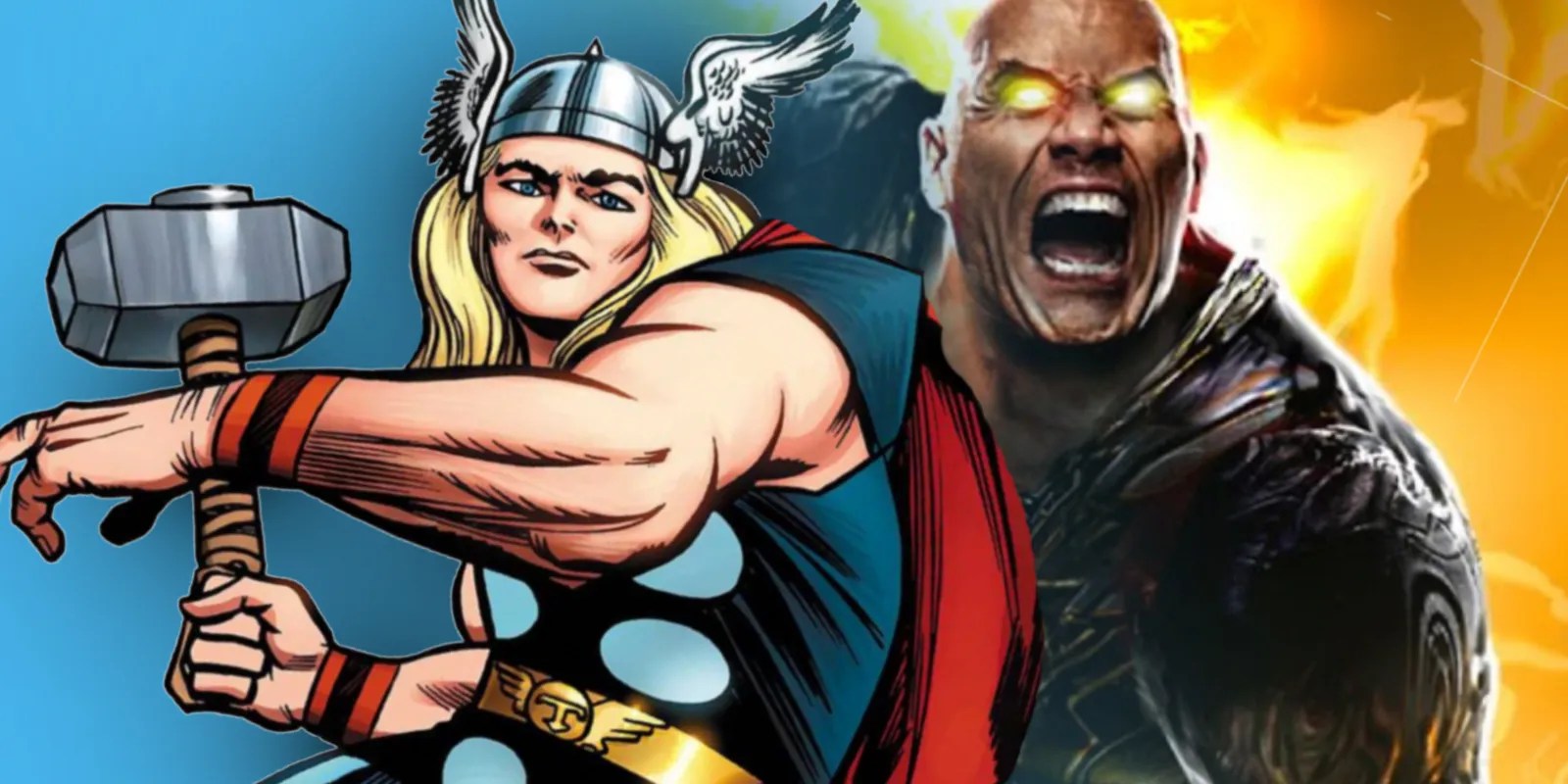 Black Adam vs Thor Who’d Win a Comics Battle