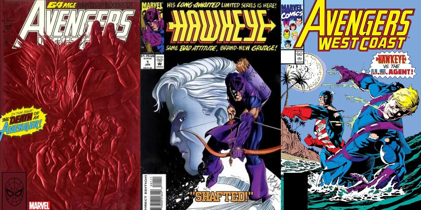 10 Best Hawkeye Comic Book Issues Of The 1990s