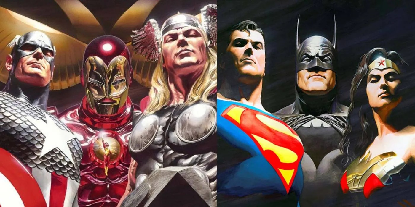 Alex Ross Explains Difference Between Marvel & DC