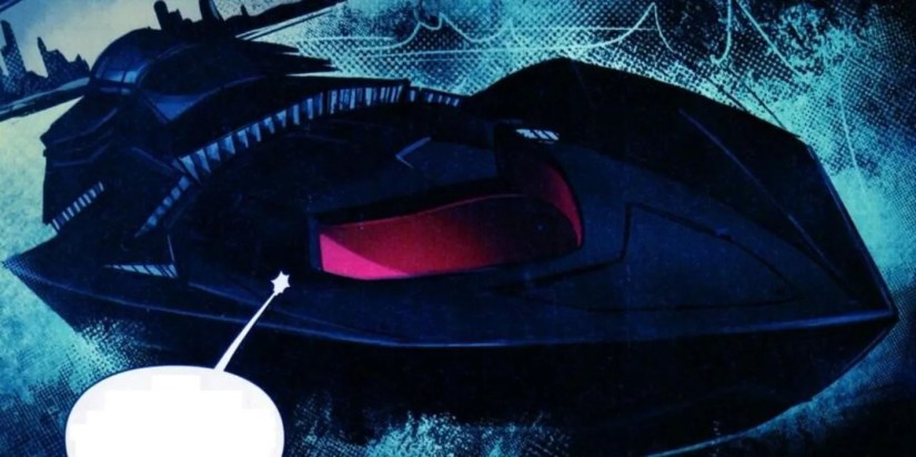 Batboat sails into battle in DC Comics.