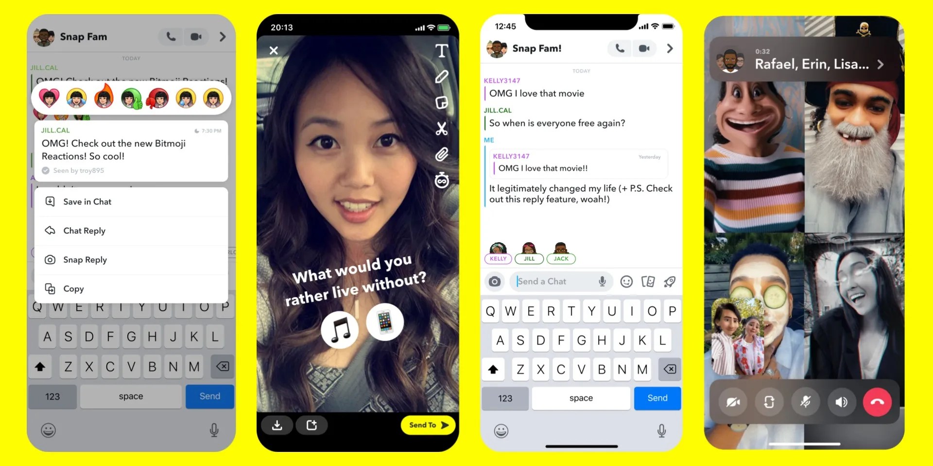 When was Snapchat created?