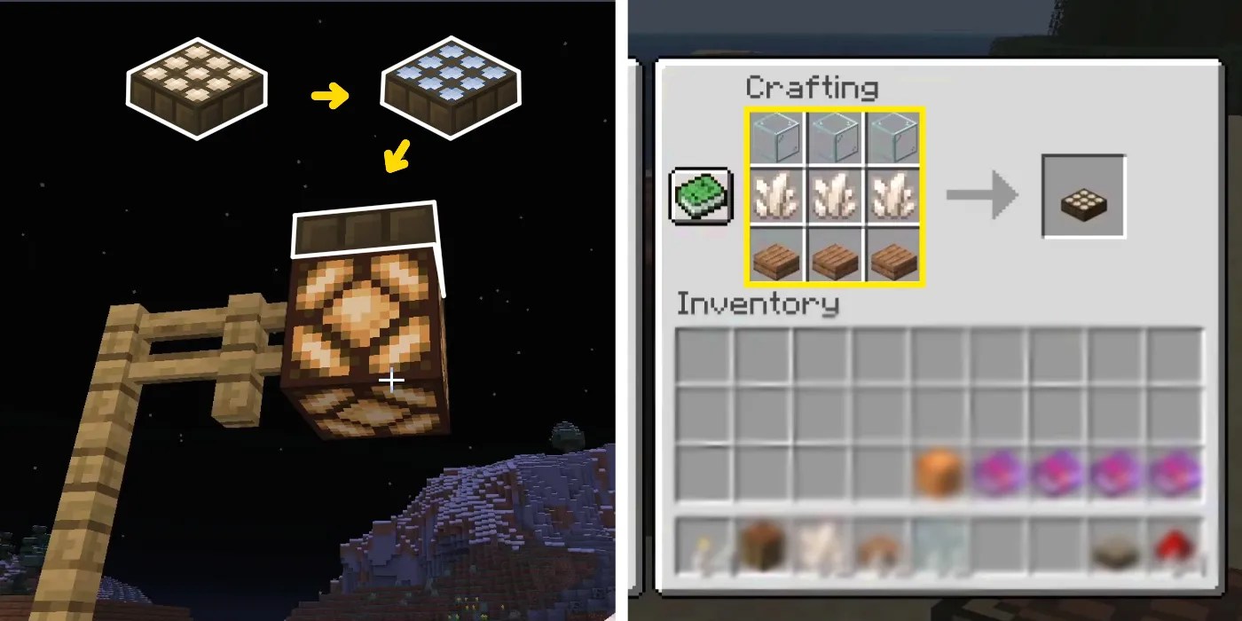 Minecraft How to Craft (& Use) a Daylight Detector