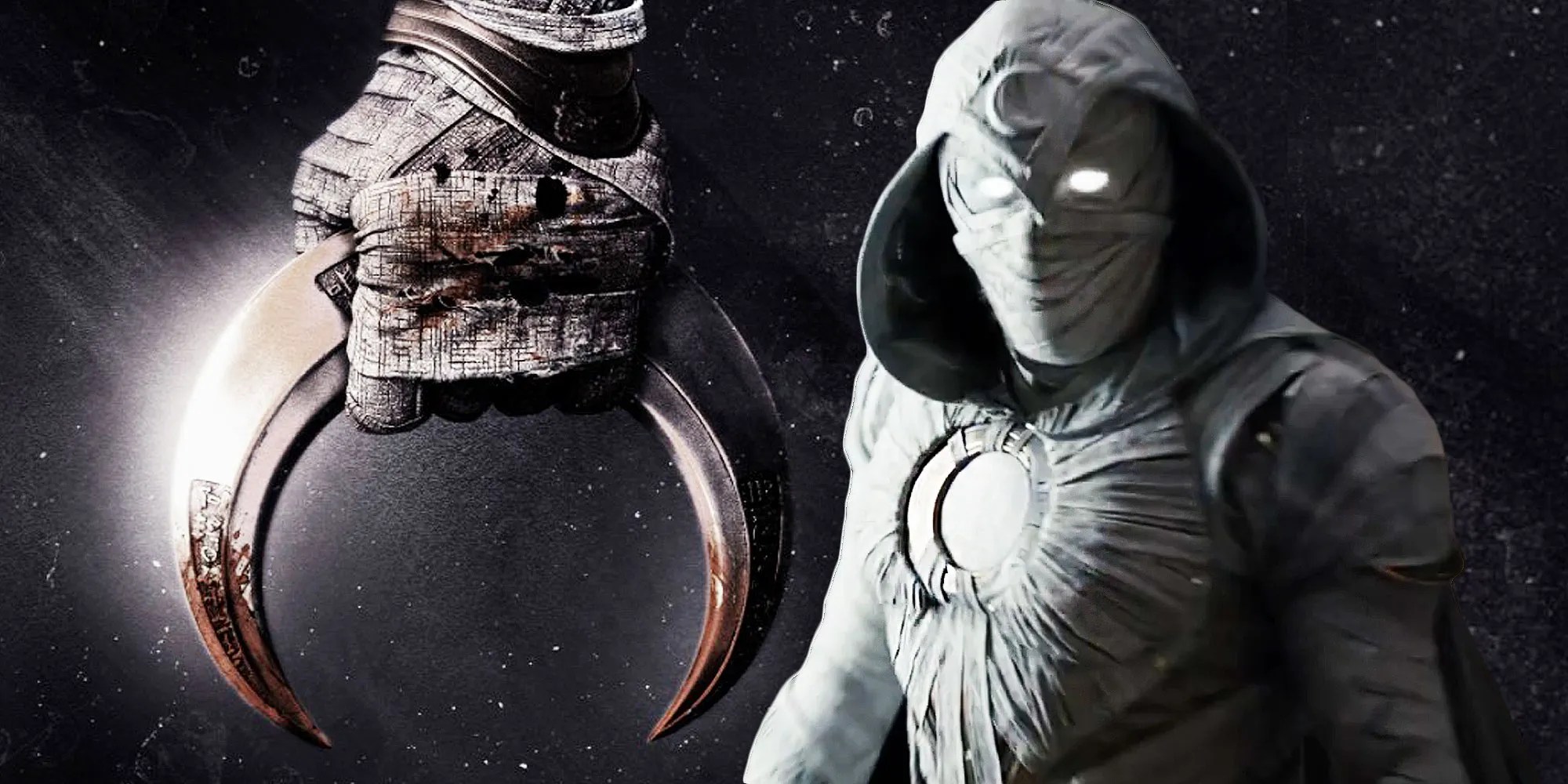 Moon Knight Poster Shows Marc Spector's ComicAccurate Crescent Weapon