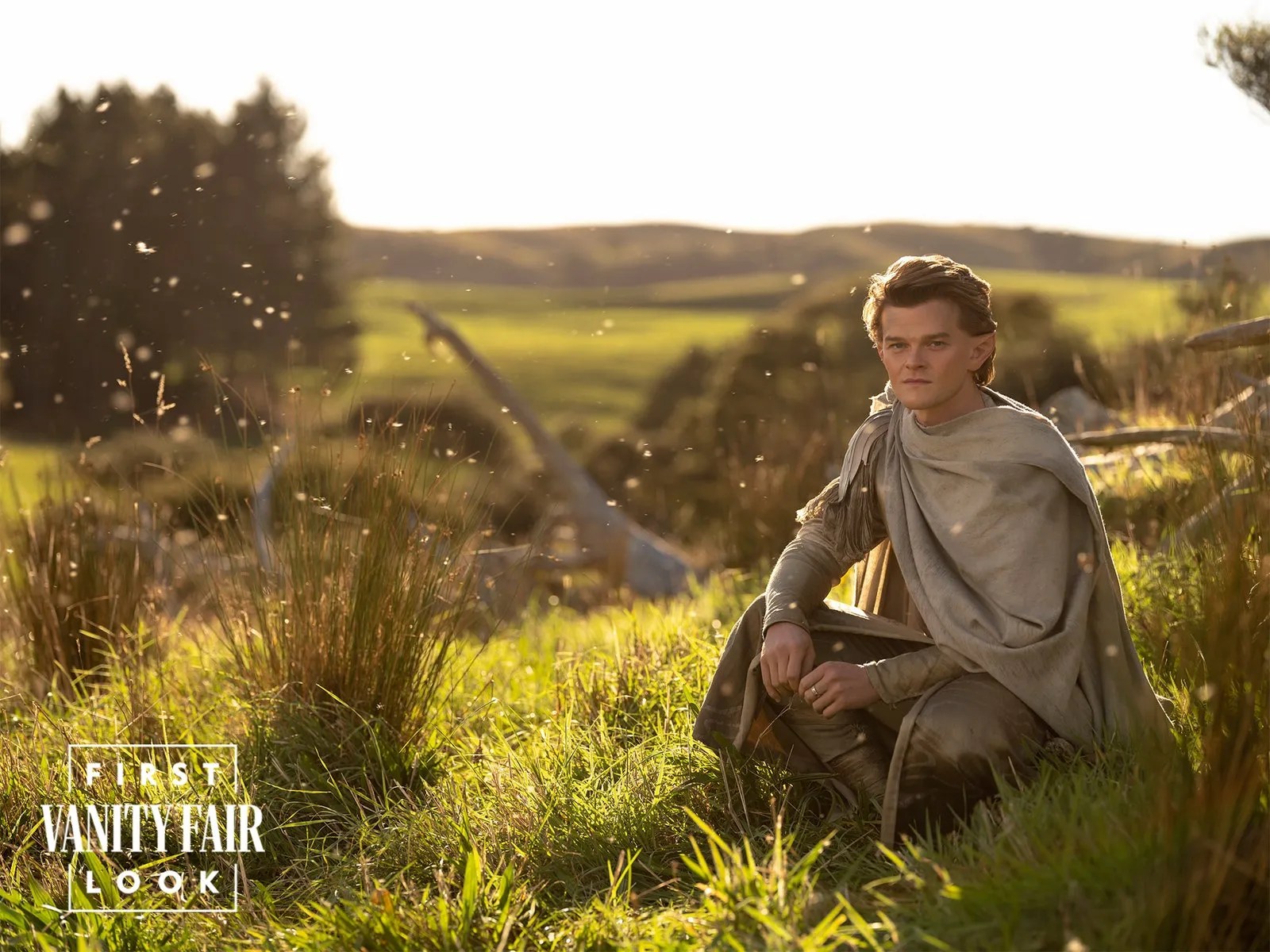 LOTR The Rings of Power First Images Reveal Young Galadriel & Elrond