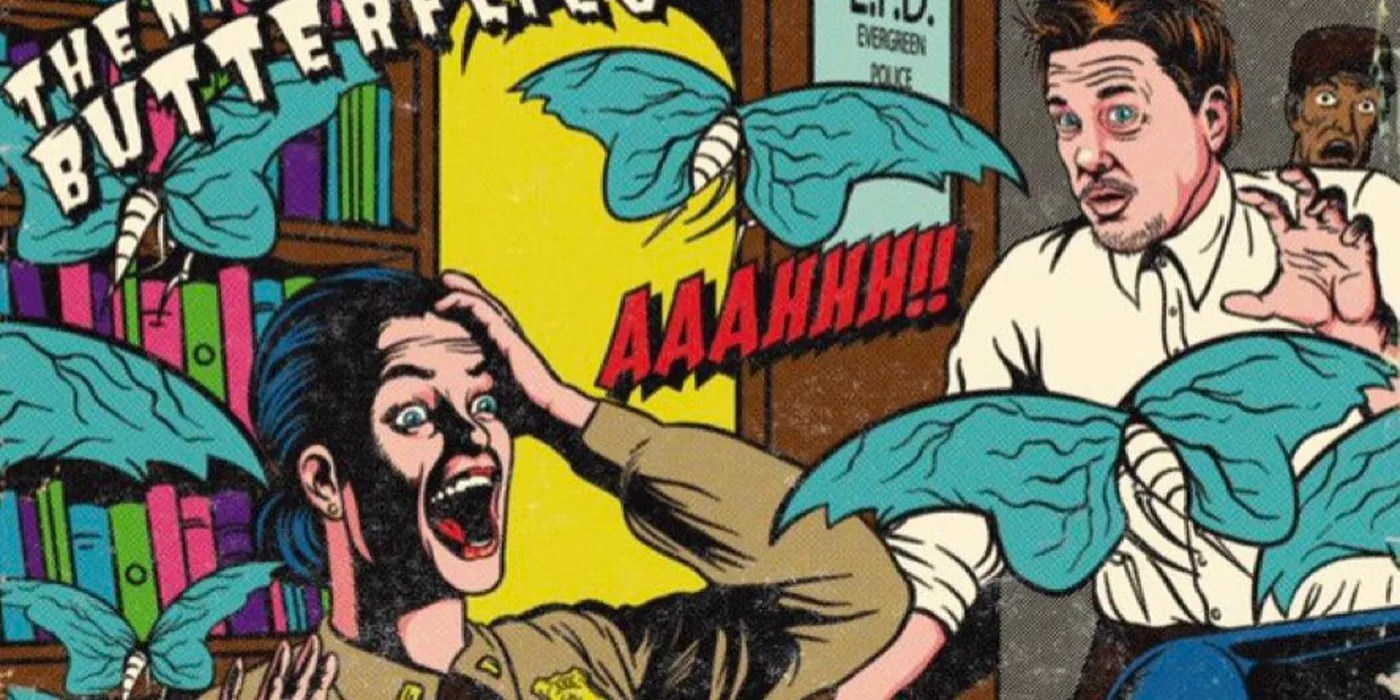 Peacemaker Episode 6's Butterflies Attack Cool DC Comics Art