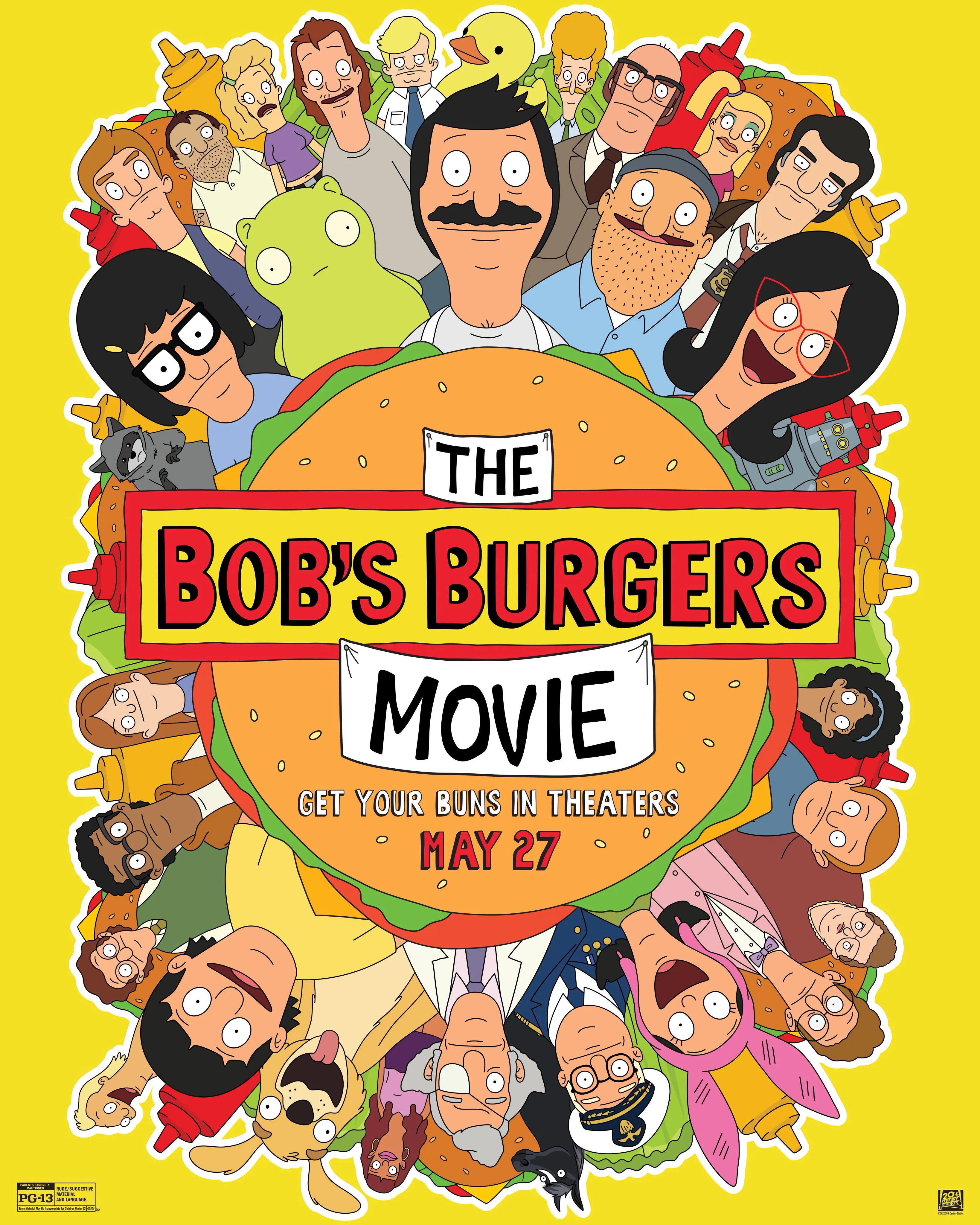 Bob's Burgers Movie Poster Brings Belchers Together (But No Jimmy Pesto)