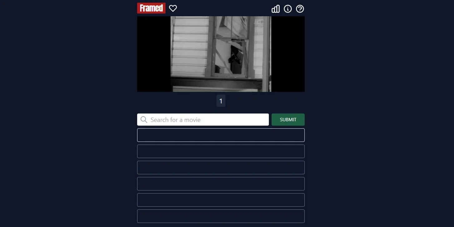 Wordle's Movie Clone Framed Uses Stills to Test Cinema Knowledge