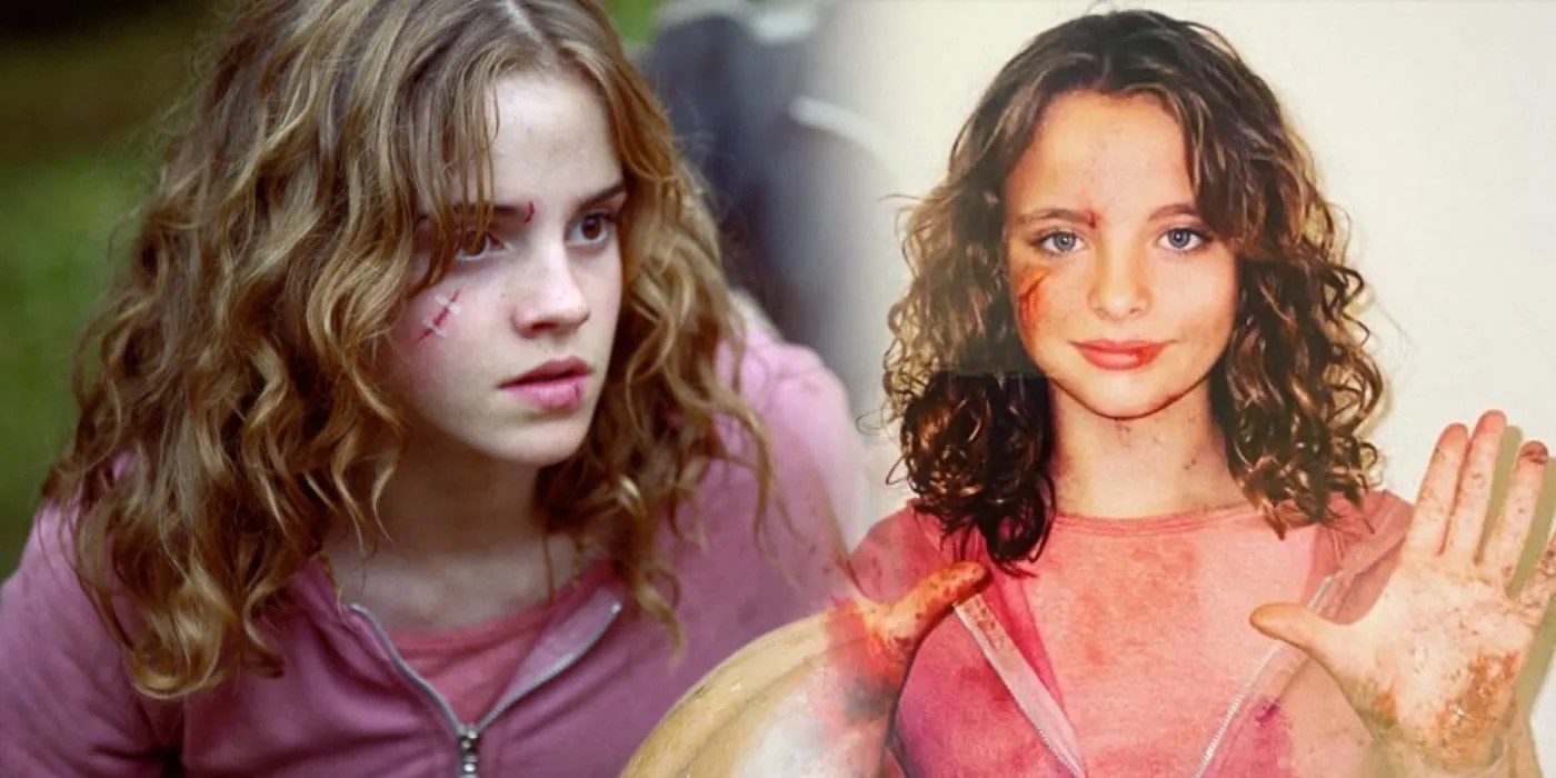 Harry Potter Emma Watson's Double Recalls Filming Draco Punch Scene