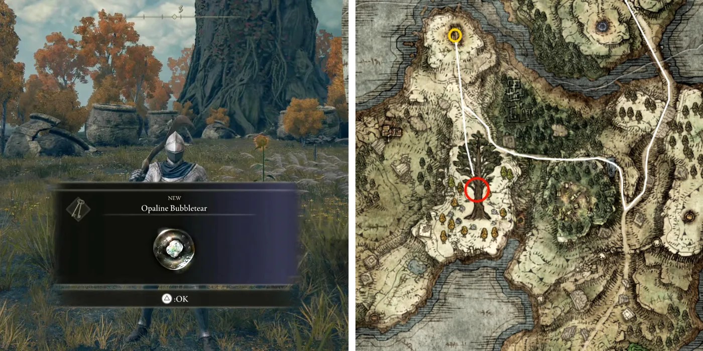 Elden Ring Where To Find Opaline Bubbletear & Crimsonburst Crystal Tear