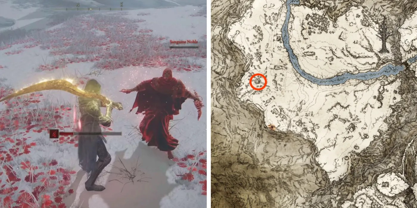 Elden Ring How To Get The Sanguine Noble Set