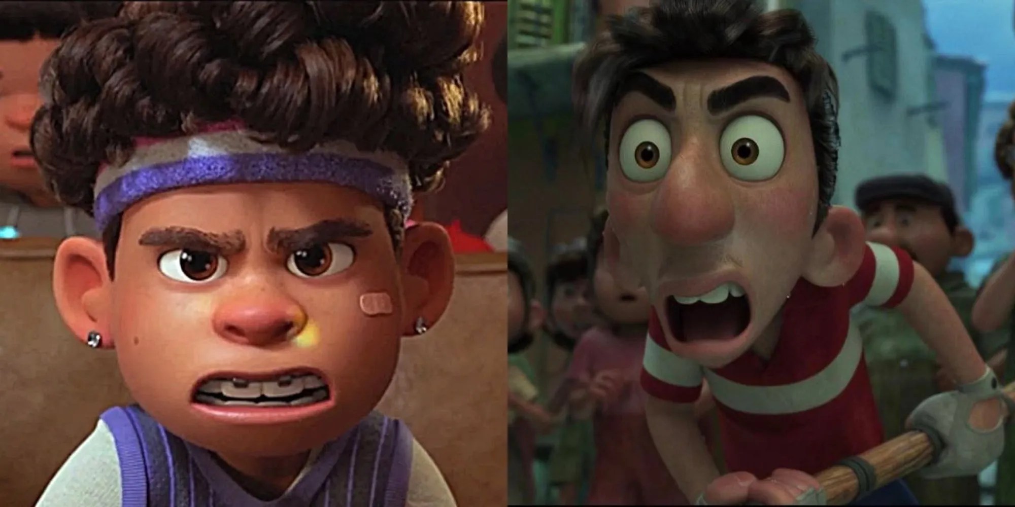 Turning Red Characters & Their Luca Counterparts