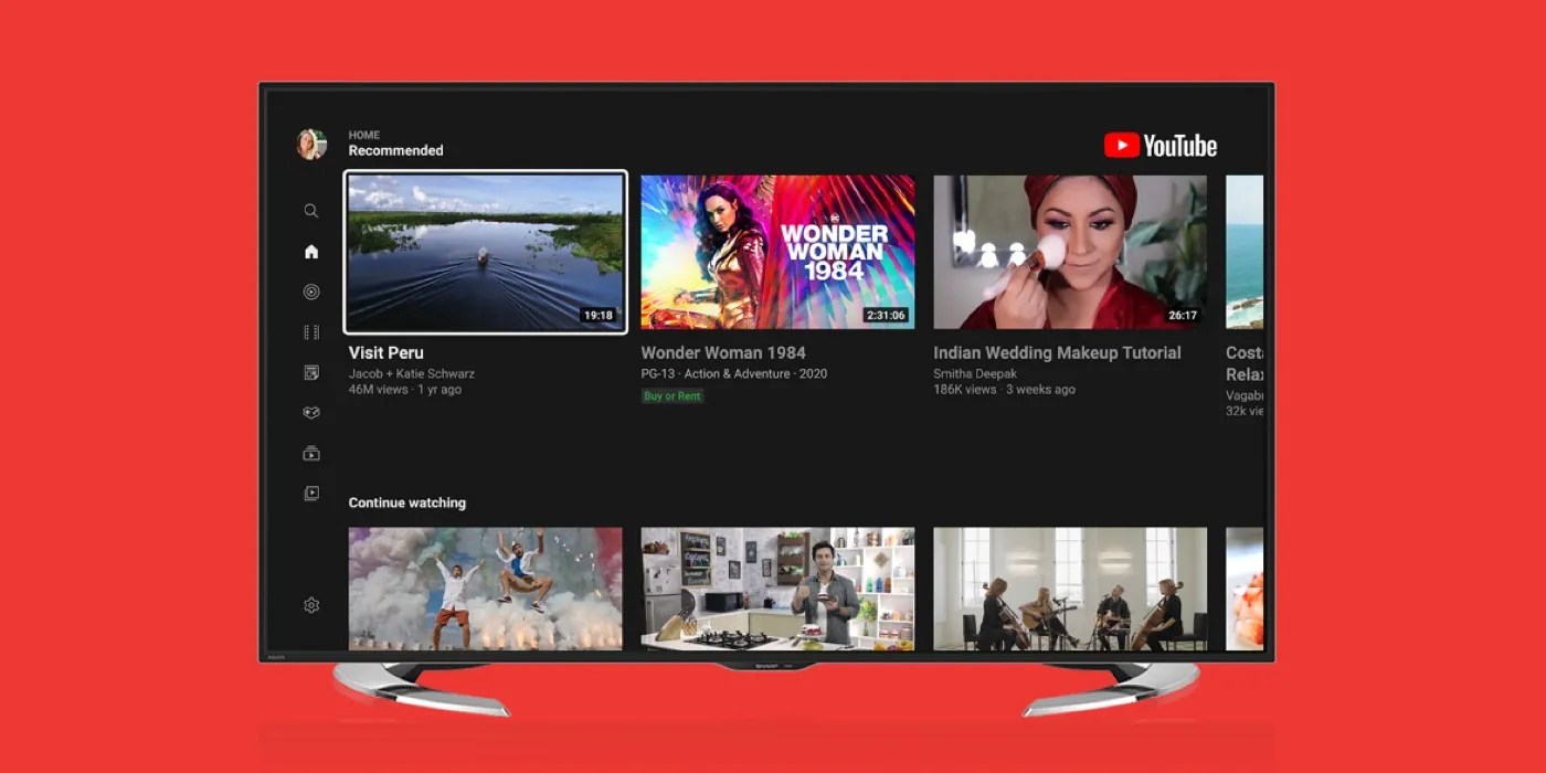 Using YouTube On Your Smart TV? Here's How To Sign In To Your Account