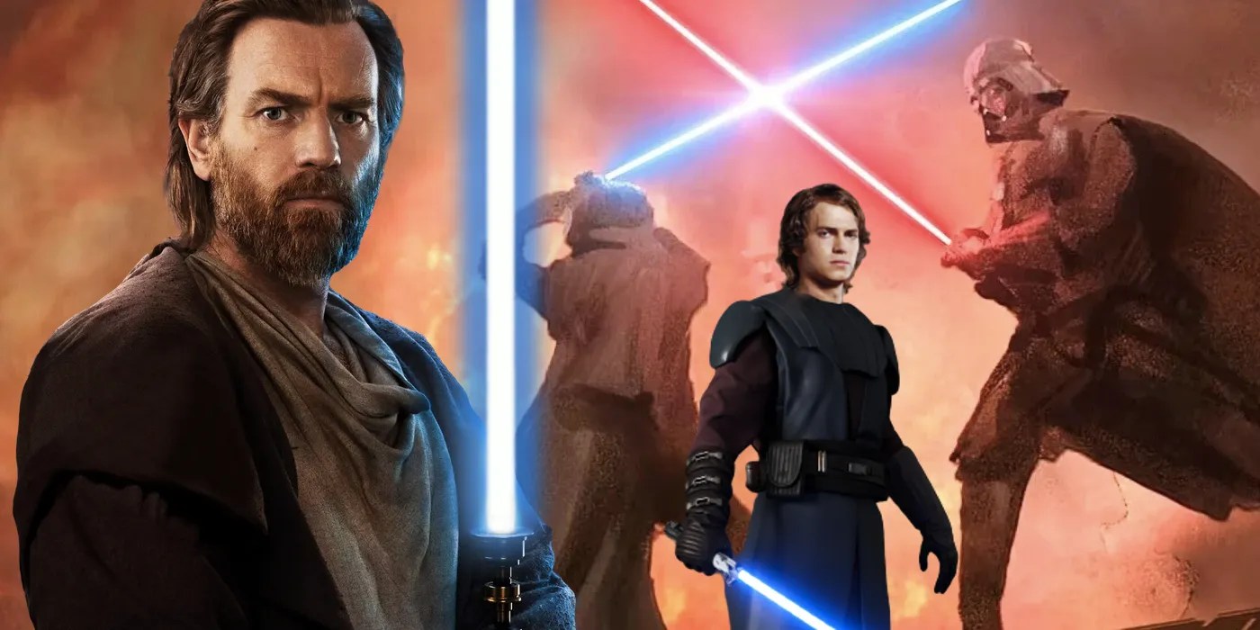 ObiWan Kenobi Art Reveals New Look At Kenobi And Darth Vader Duel