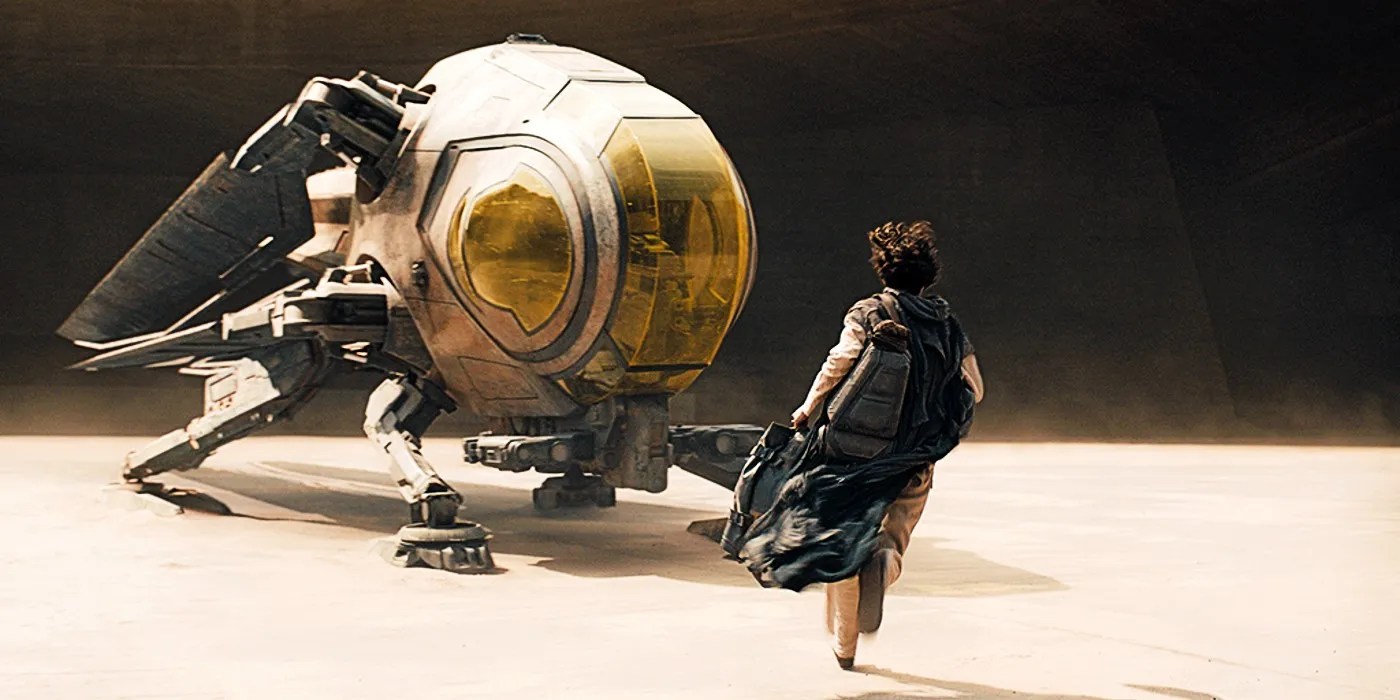 Dune's Epic Ornithopter Scenes Used A Lot of Practical Effects