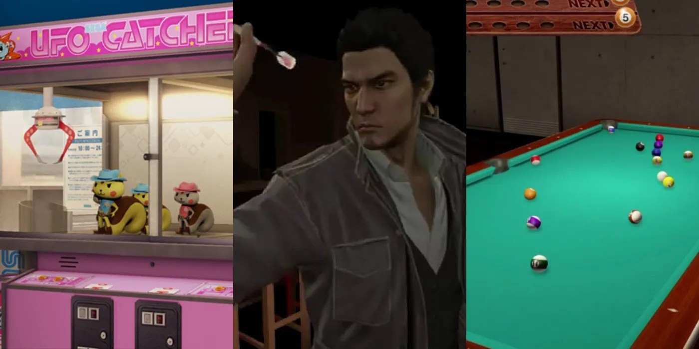 Yakuza Best Minigames In The Series, Ranked