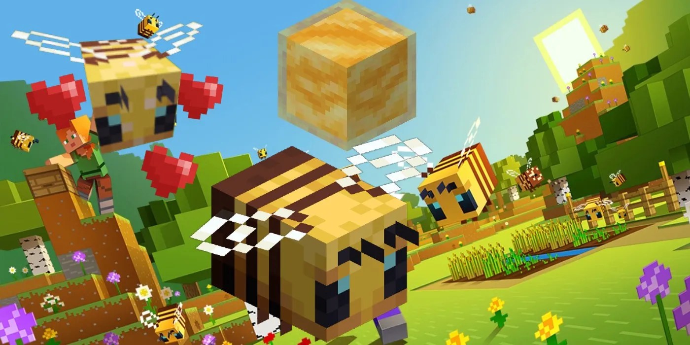 Minecraft Bees Can Create Some Really Fun MiniGames