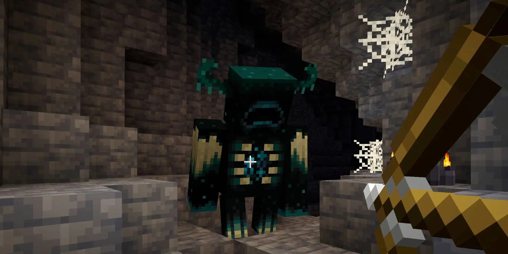 Minecraft's Terrifying Warden Enemy Now Fires Lasers