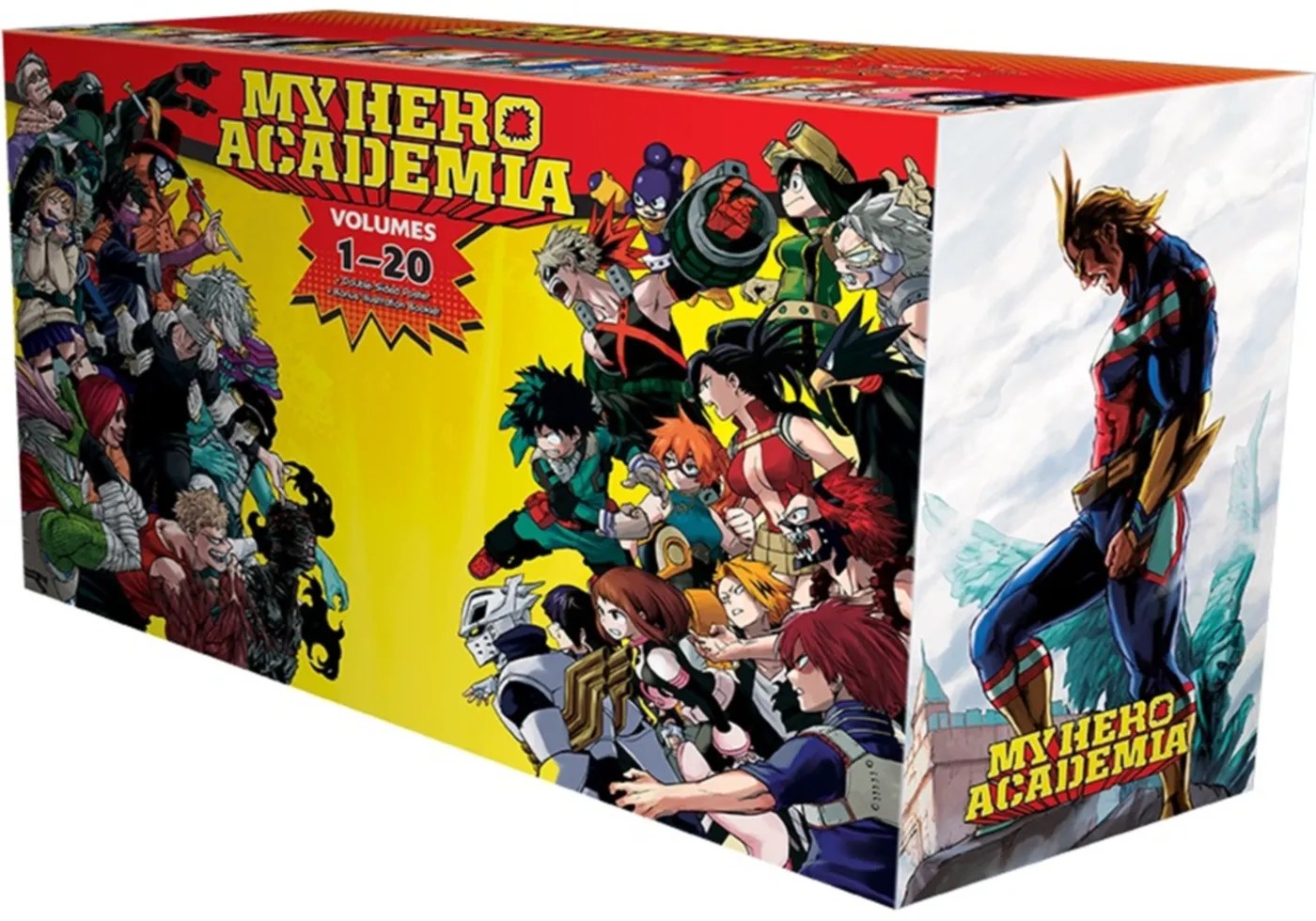 My Hero Academia Unveils Massive Box Set Collecting First 20 Volumes