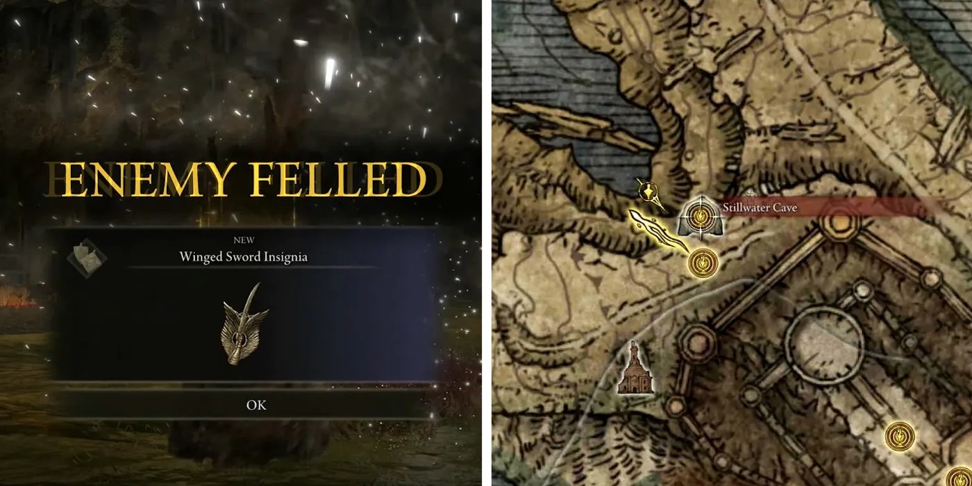 Elden Ring Where To Find The Winged Sword Insignia