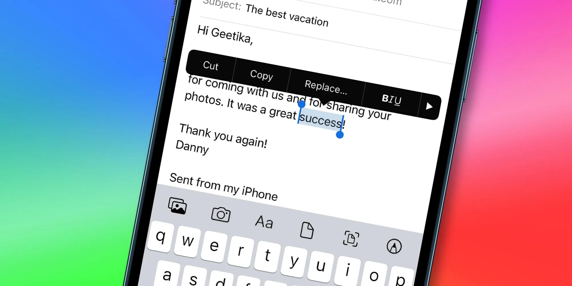 Pro Tips For Easier iPhone Text Editing