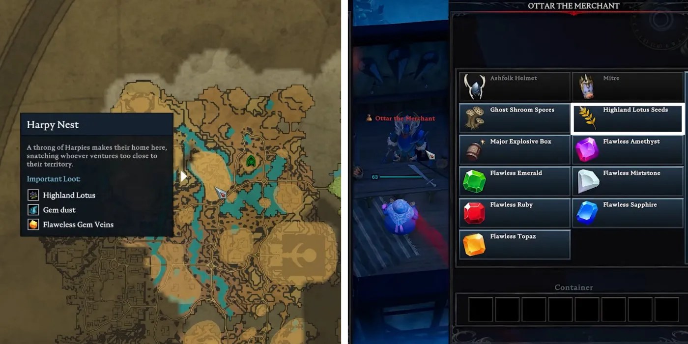 How To Get Highland Lotus in V Rising