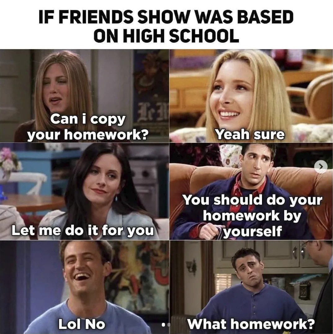 Friends 10 Memes That Perfectly Sum Up The Show
