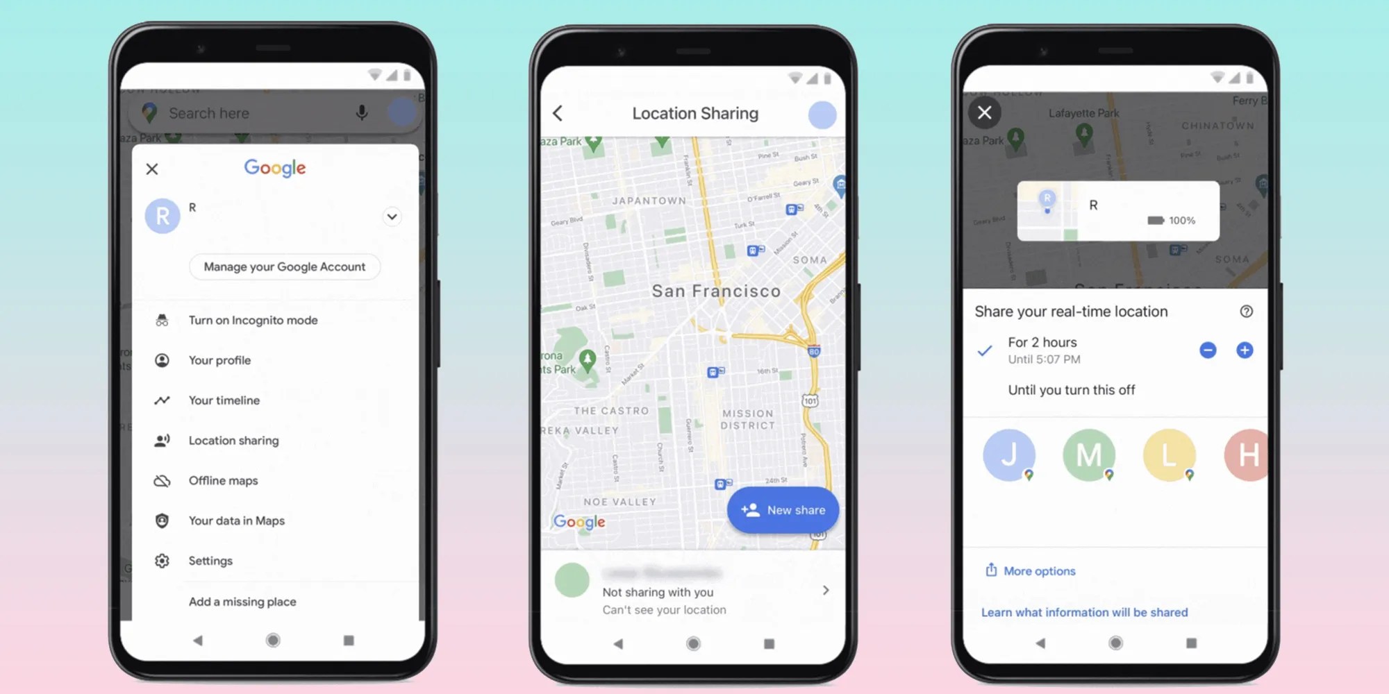 How To Enable Live Location Sharing On Google Maps