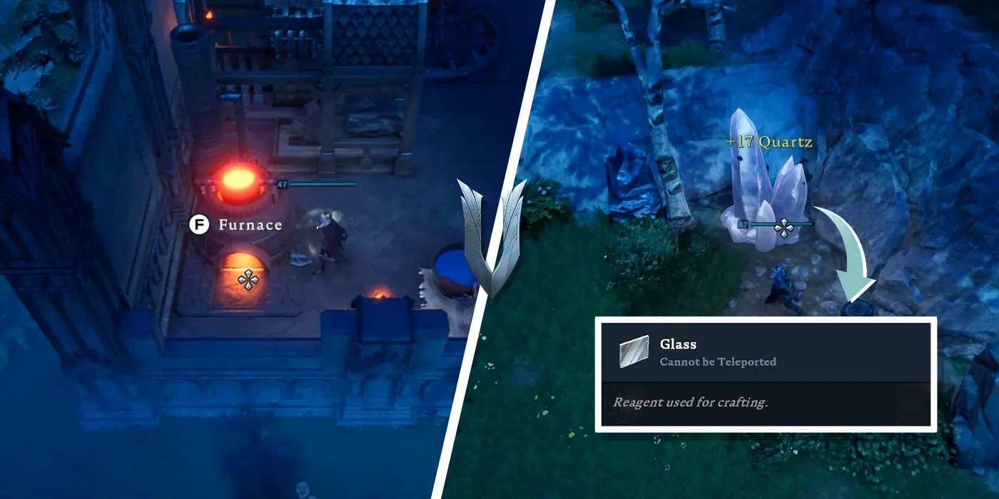 V Rising How to Make Glass