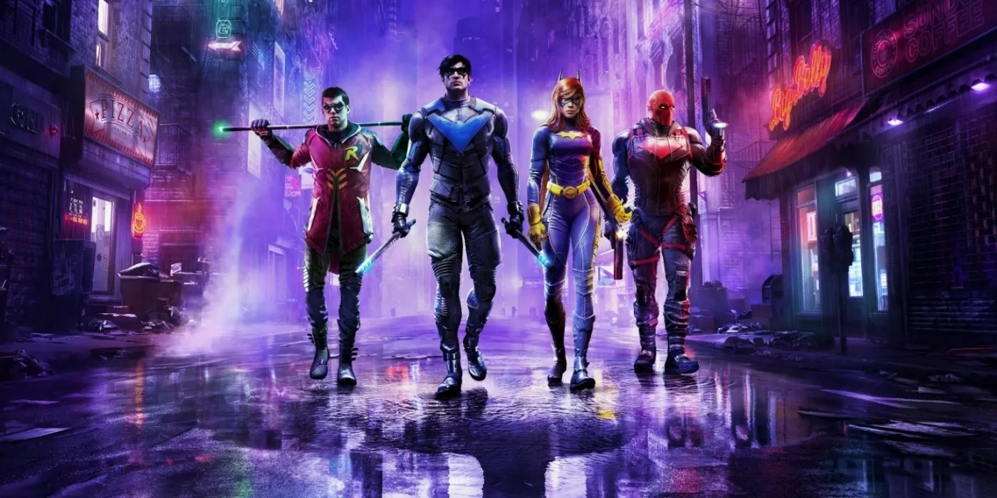 Gotham Knights Collector's Edition Places All Four Heroes in One Statue