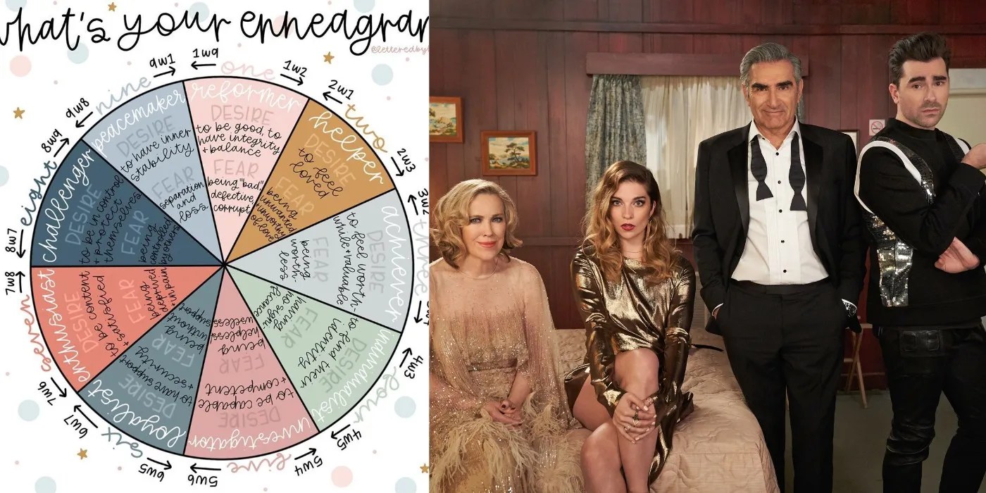 Schitt's Creek The Main Characters And Their Enneagram Types