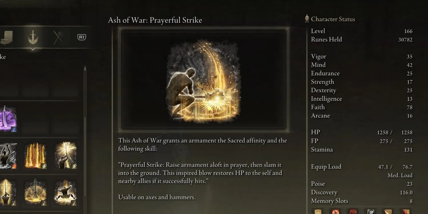 Elden Ring's Most Powerful Ashes Of War, Ranked