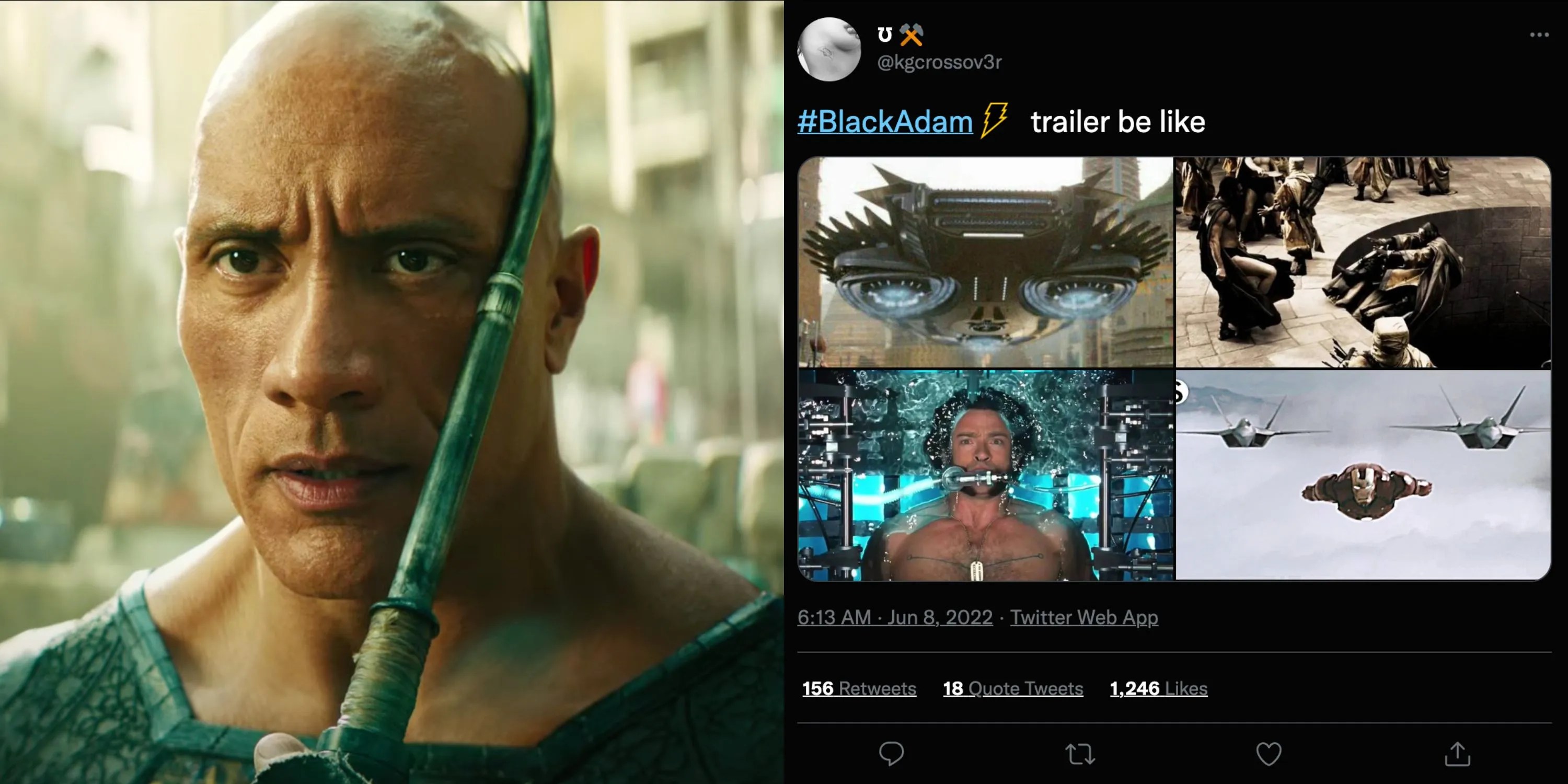 Black Adam 10 Best Twitter Reactions To The First Trailer