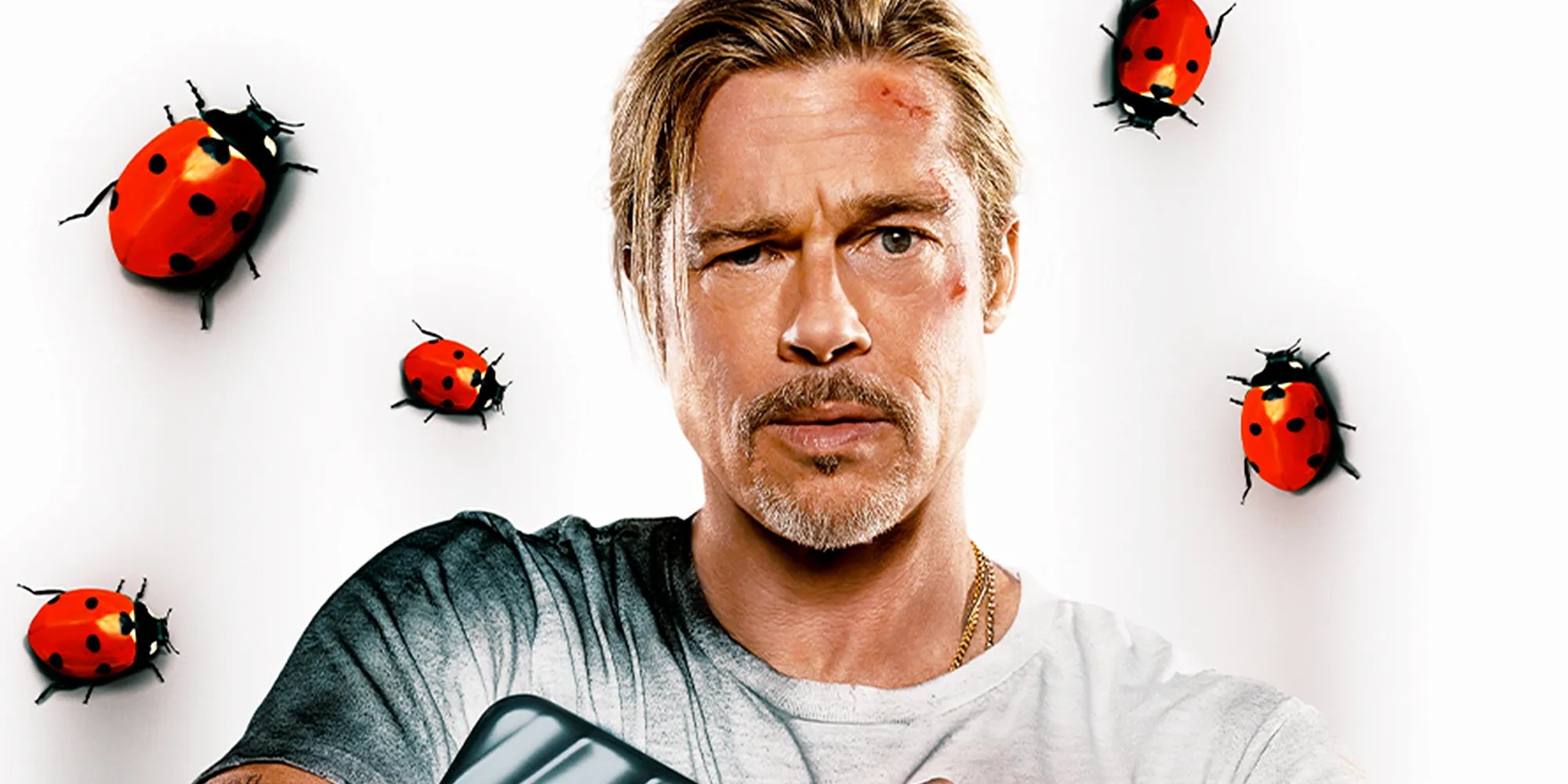Manga Bullet Train Movie Posters Give Stunning New Look At Brad Pitt's