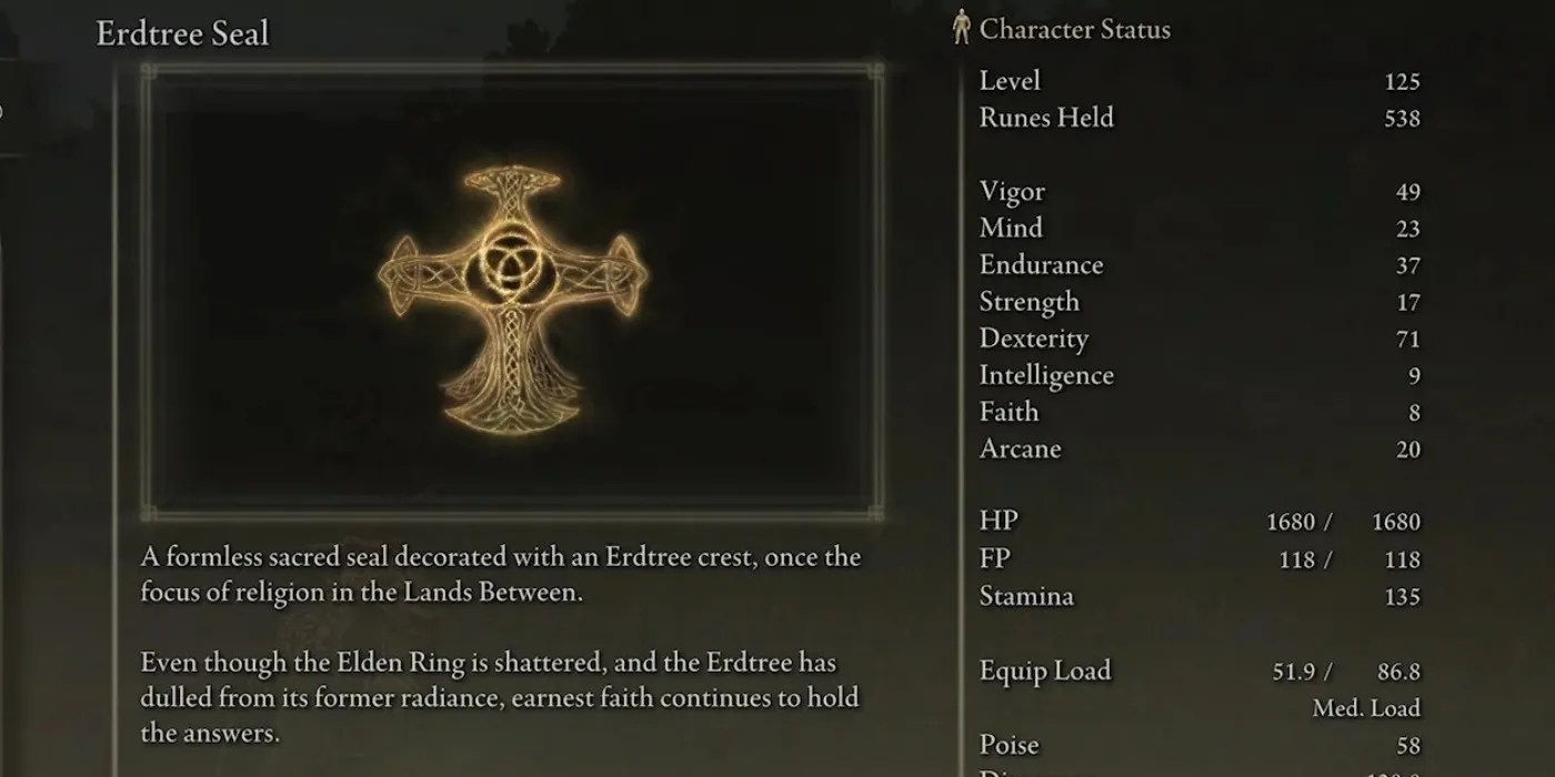 Elden Ring All 9 Sacred Seals, Ranked By Usefulness