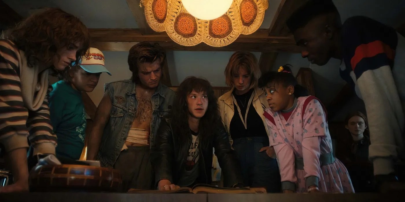 Stranger Things Season 4 Part 2 Images Steve & Nancy Have Escaped