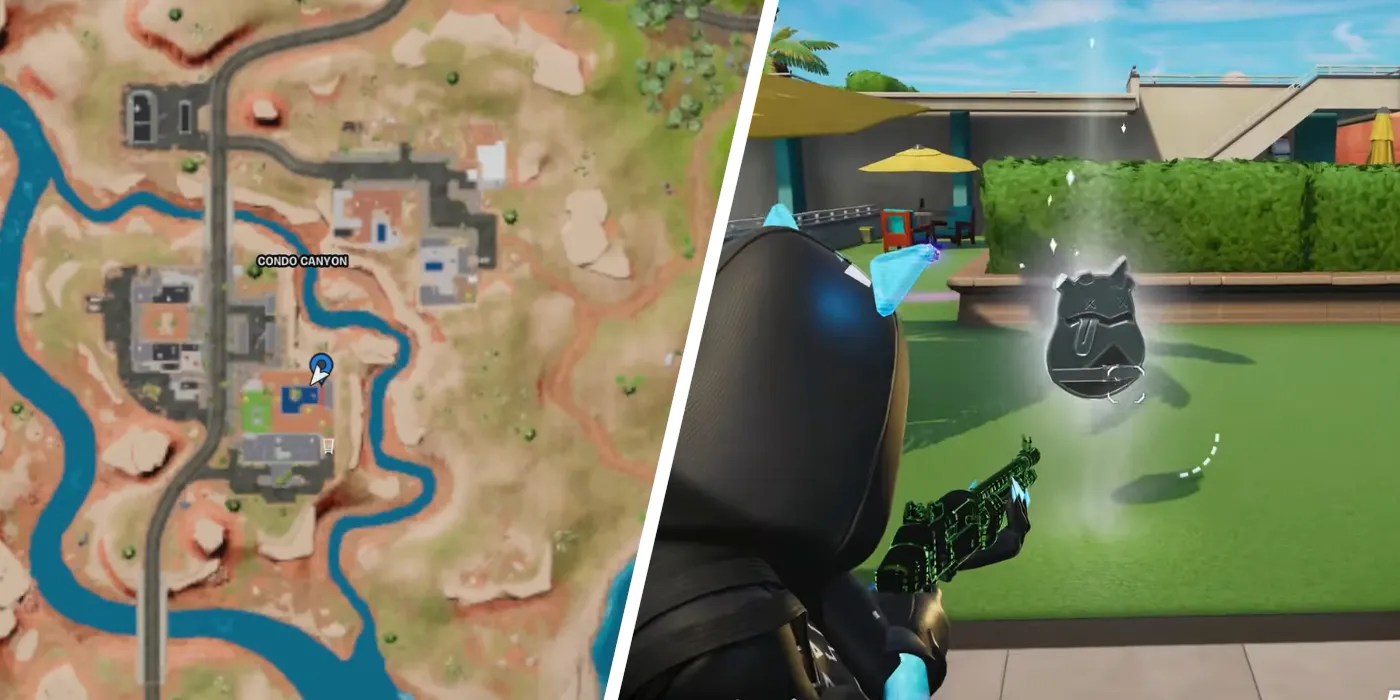 Fortnite Every Tover Token Location (Condo Canyon)