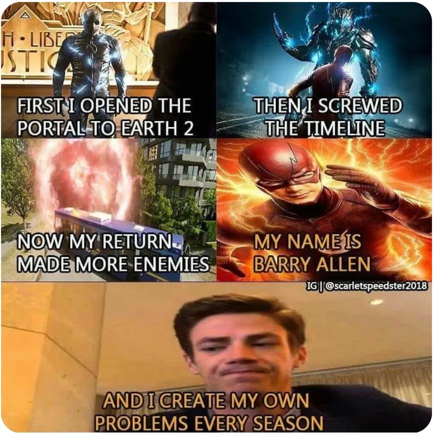 The Flash 9 Memes That Perfectly Sum Up The TV Show