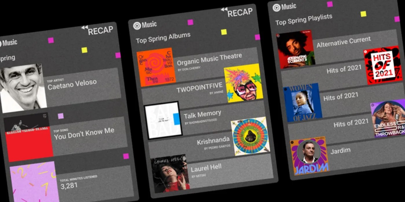 YouTube Music Now Offers Recap Playlists For Individual Seasons