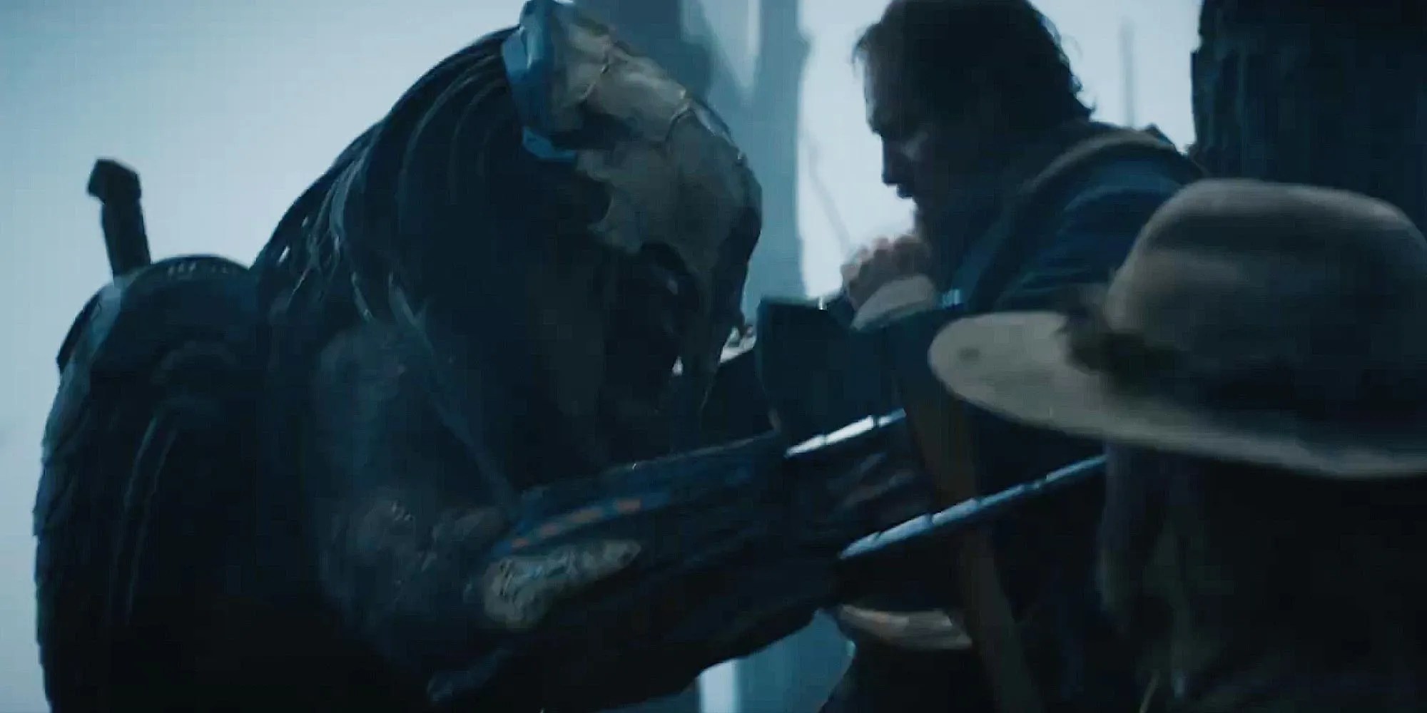 Everything The Fur Trappers Said In French In The Prey Movie