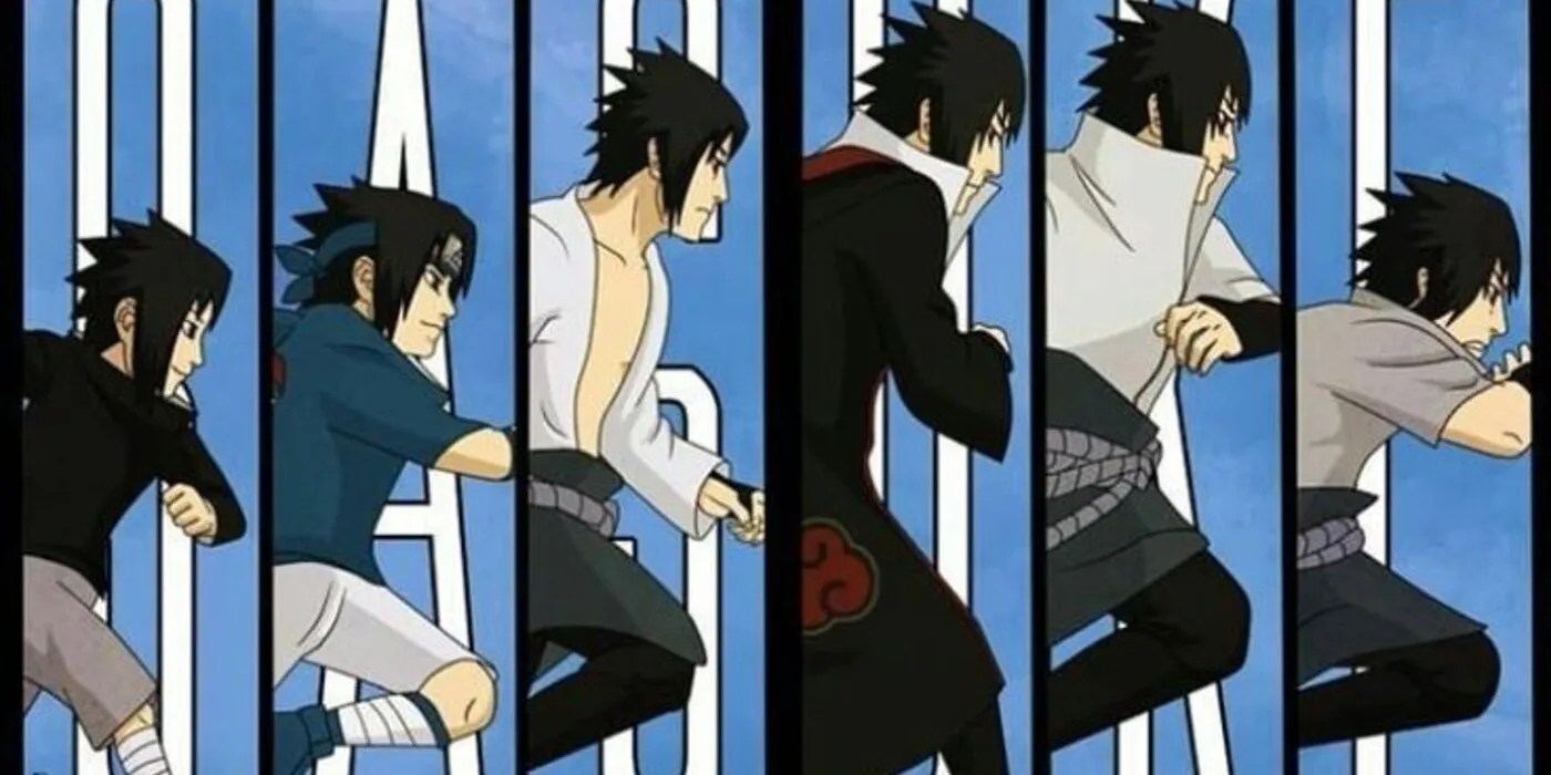 Epic Naruto Statue Captures Sasuke's Entire Journey