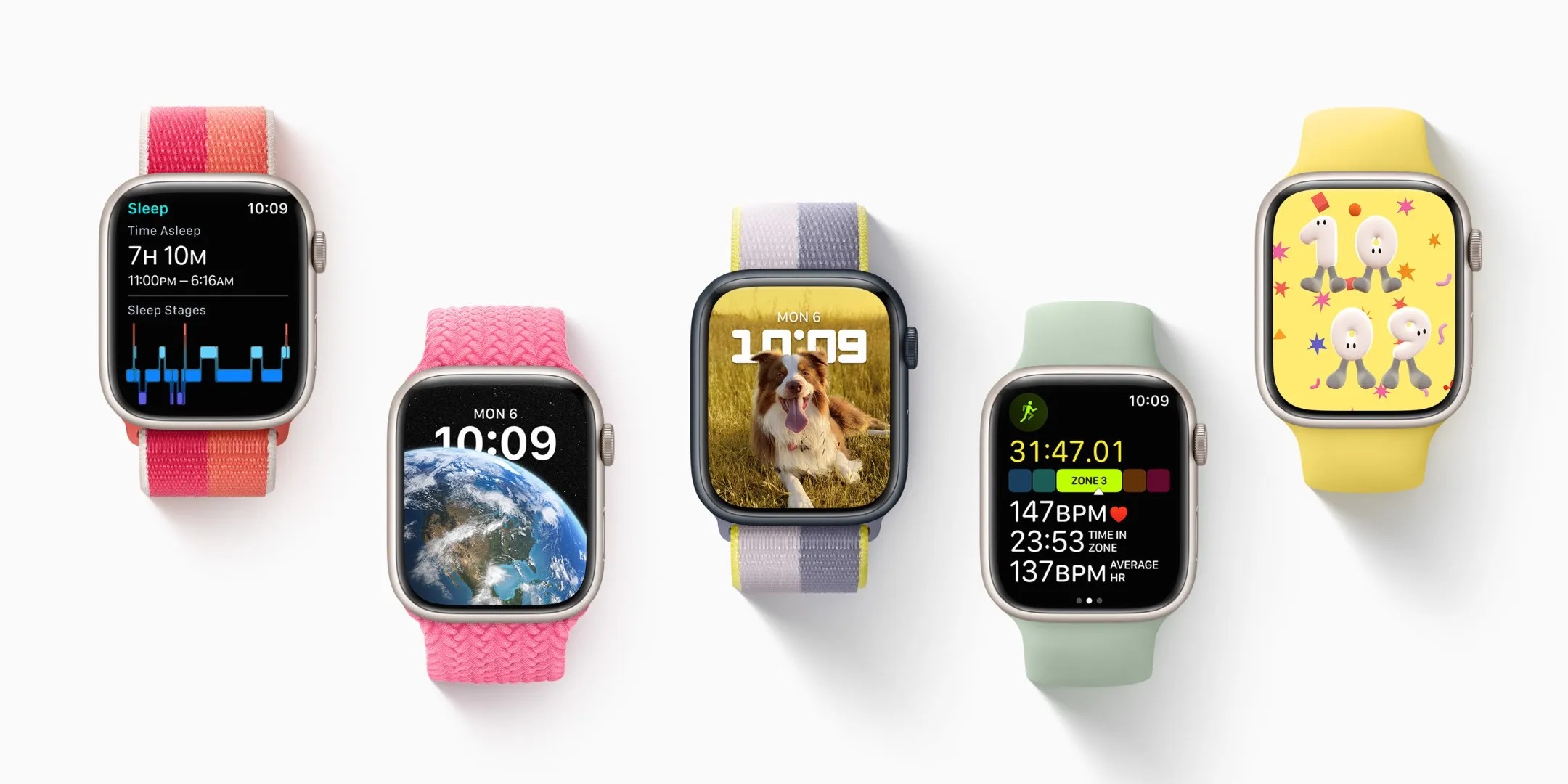 Apple watchOS 9’s 4 New Faces Look Really Fun