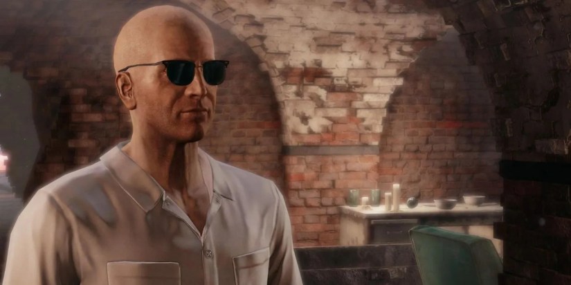 Deacon standing still in Fallout 4.