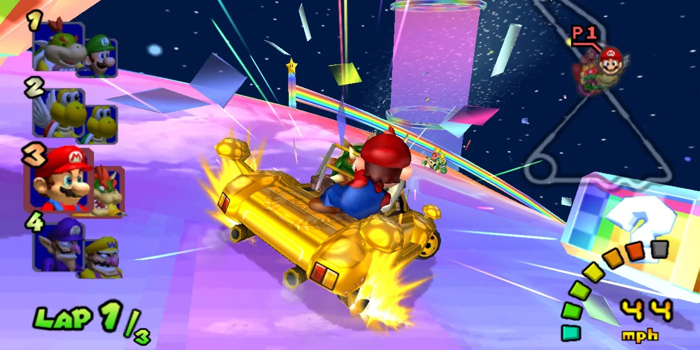 Mario Kart Every Version of Rainbow Road, Ranked