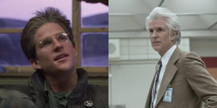 Matthew Modine in Full Metal Jacket and Stranger Things