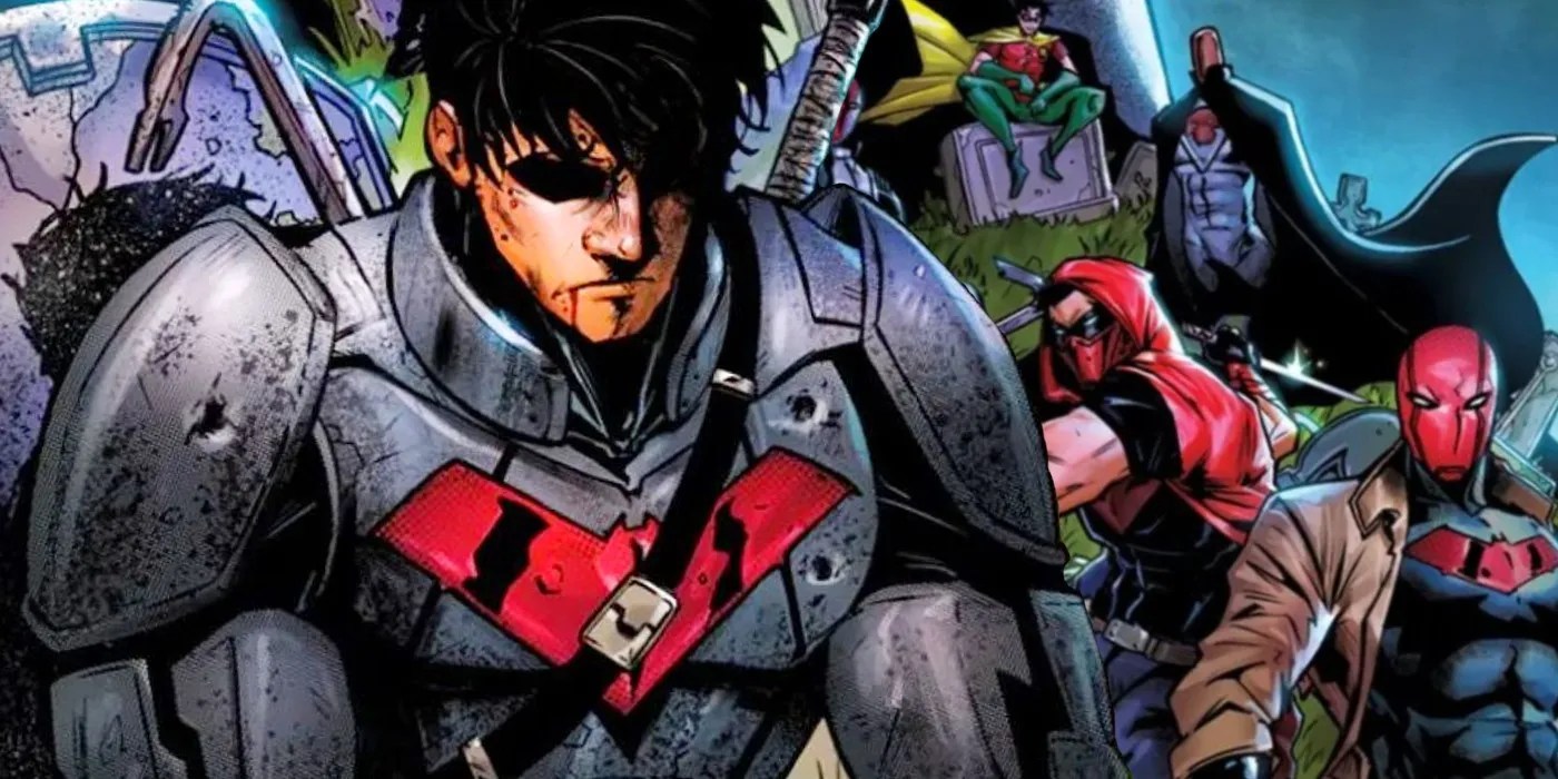 Manga Every Red Hood Costume Unites in Art that Shows Jason's Tragic